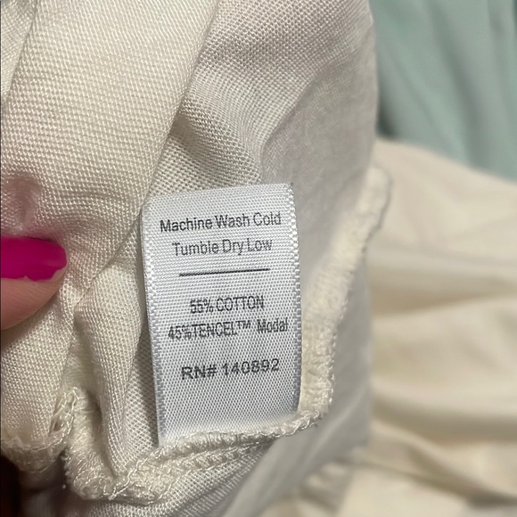 Marine Layer Stripe Green/Antique White Crewneck Tee - Picture 8 of 8